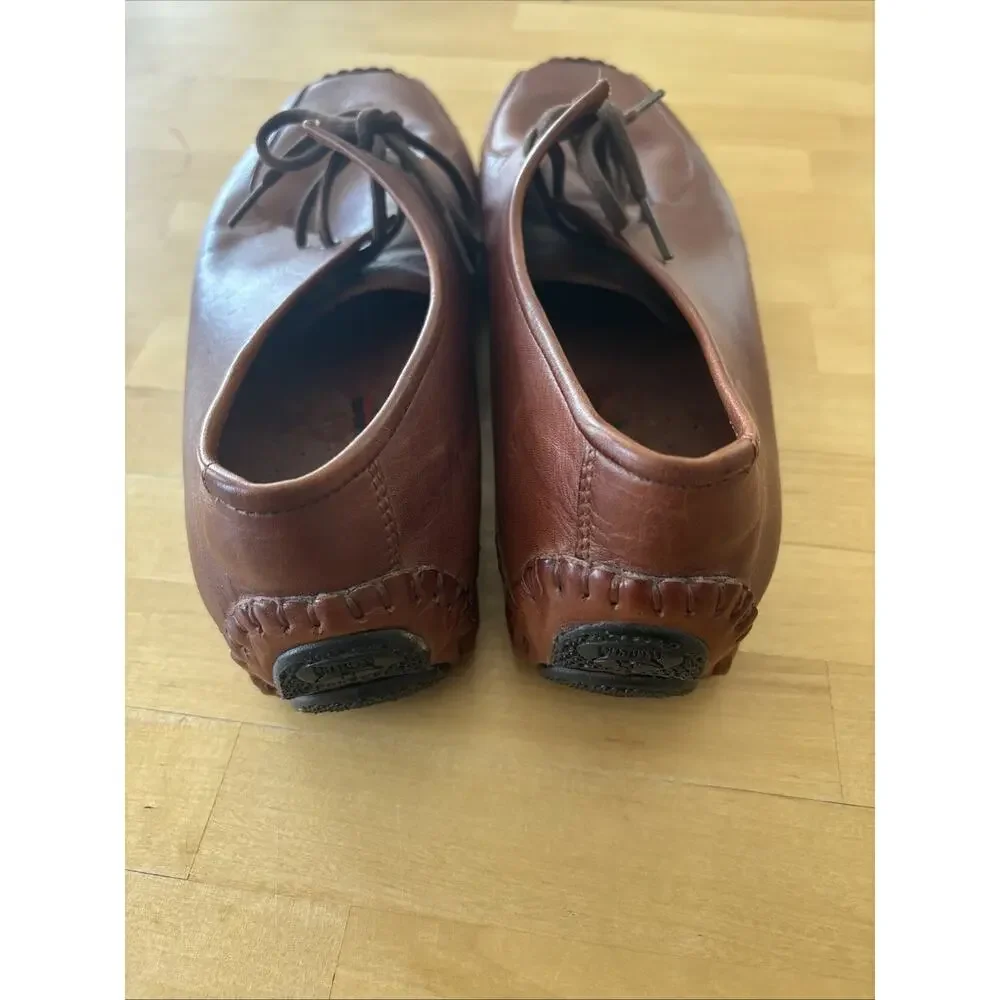 Men’s brown leather Pikolinos driving loafers Size 45 US 11/11.5 - Romania